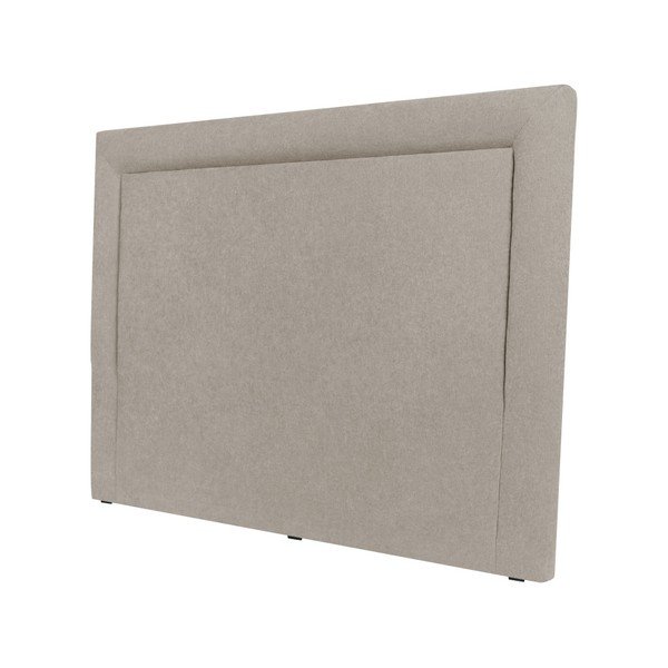Krémové čelo postele Mazzini Sofas Ancona, 180 × 120 cm-image-3