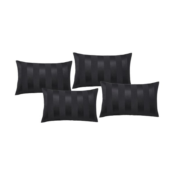 Saténové obliečky na vankúše v súprave 4 ks 75x50 cm So Soft Satin Stripe – Catherine Lansfield