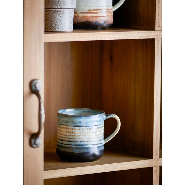 Modré hrnčeky v súprave 4 ks z kameniny 380 ml Deana – Bloomingville-image-2