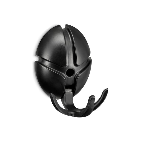 Čierny nástenný plastový háčik Tick – Spinder Design-image-2