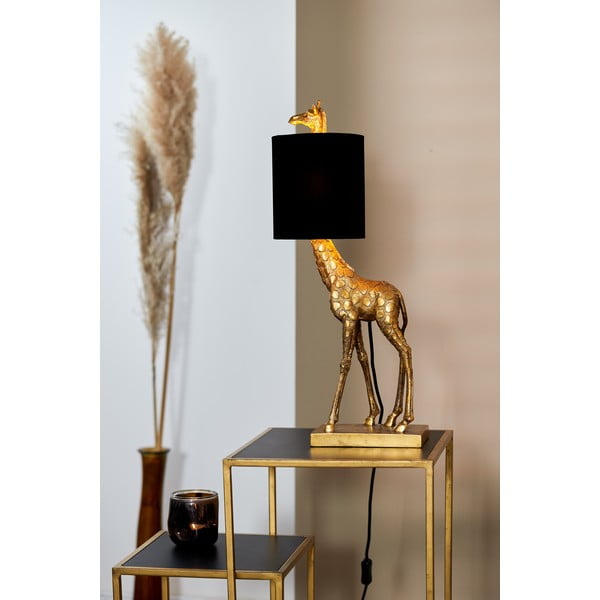 Stolová lampa v čierno-bronzovej farbe (výška 61 cm) Giraffe - Light & Living-image-2