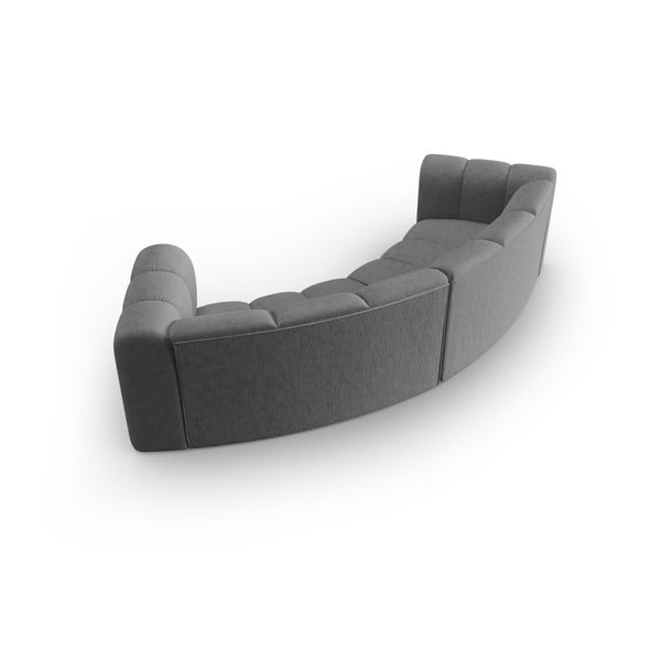 Sivá pohovka 322 cm Lupine – Micadoni Home-image-3