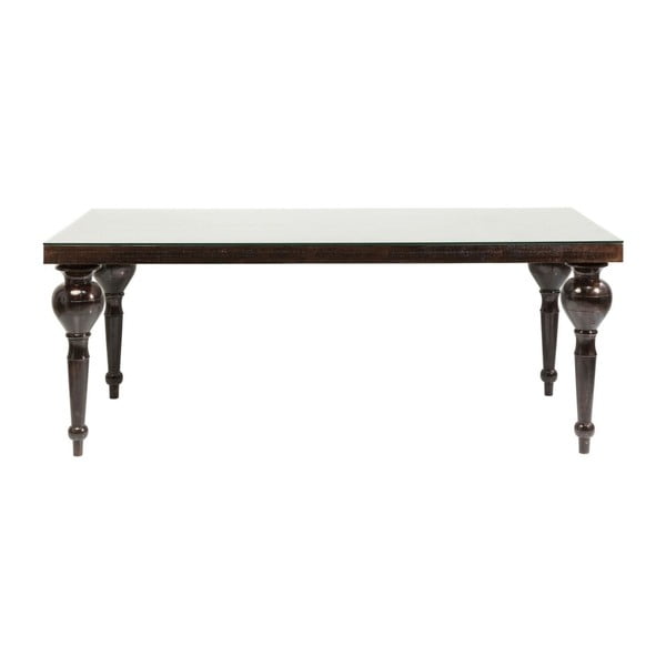 Jedálenský stôl v medenej farbe z mangového dreva Kare Design Louis, 200 × 100 cm