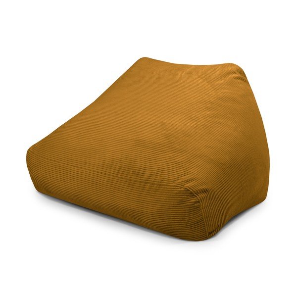 Menčestrový sedací vak v horčicovej farbe Sofa Snug – SLOWDOWN