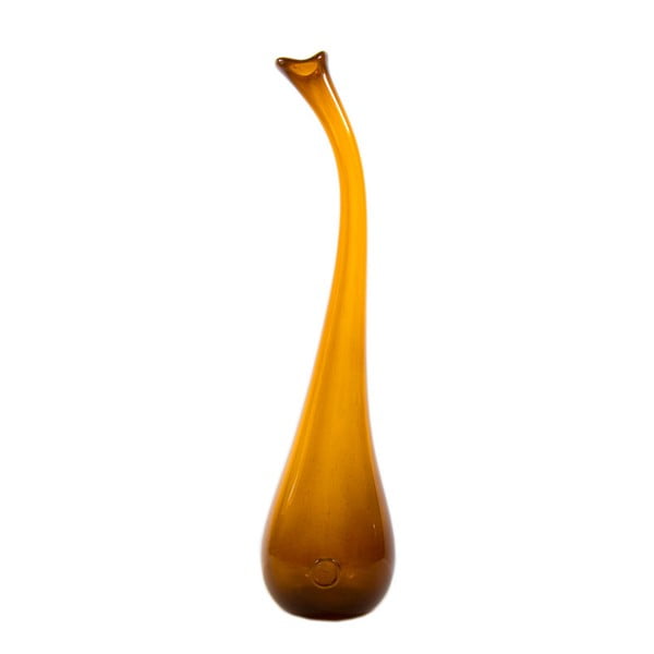 Labutia váza 70-80 cm, medová z bistra U Kubistu