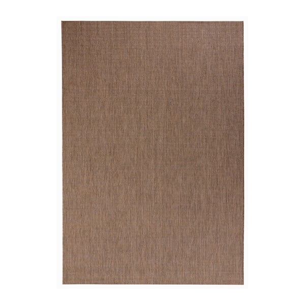 Hnedý koberec vhodný aj do exteriéru Match, 120 × 170 cm