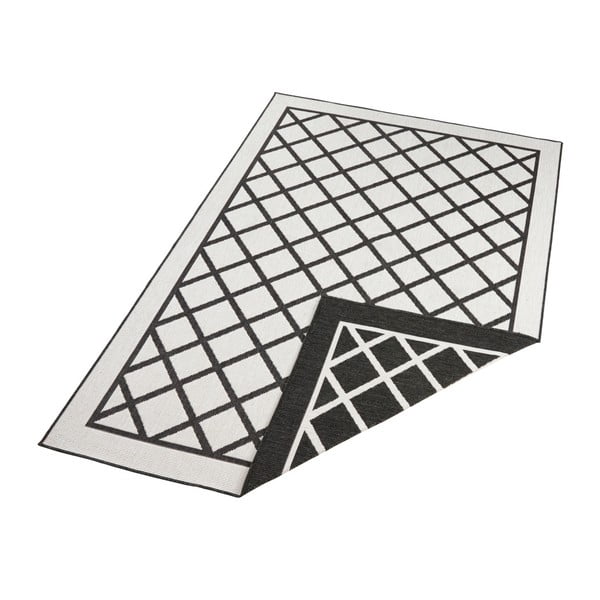 Čierno-krémový vonkajší koberec NORTHRUGS Sydney, 290 x 200 cm-image-3