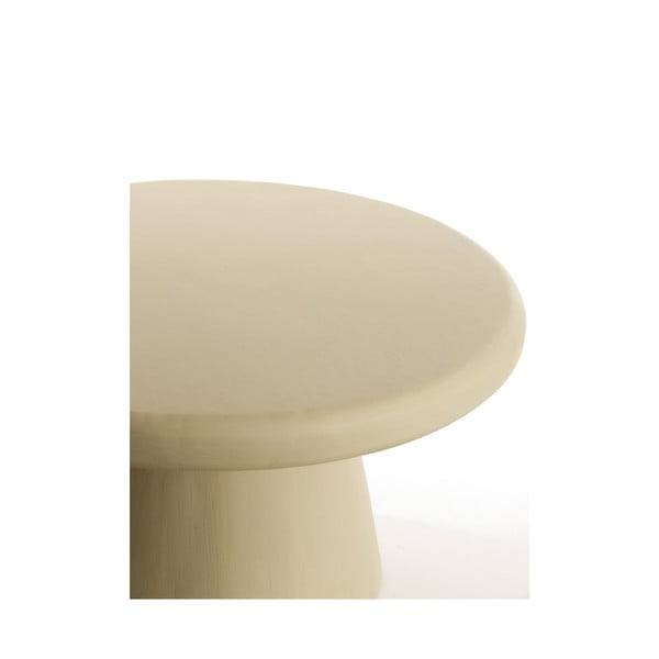 Béžový okrúhly konferenčný stolík ø 70 cm Kulona – Light & Living-image-2