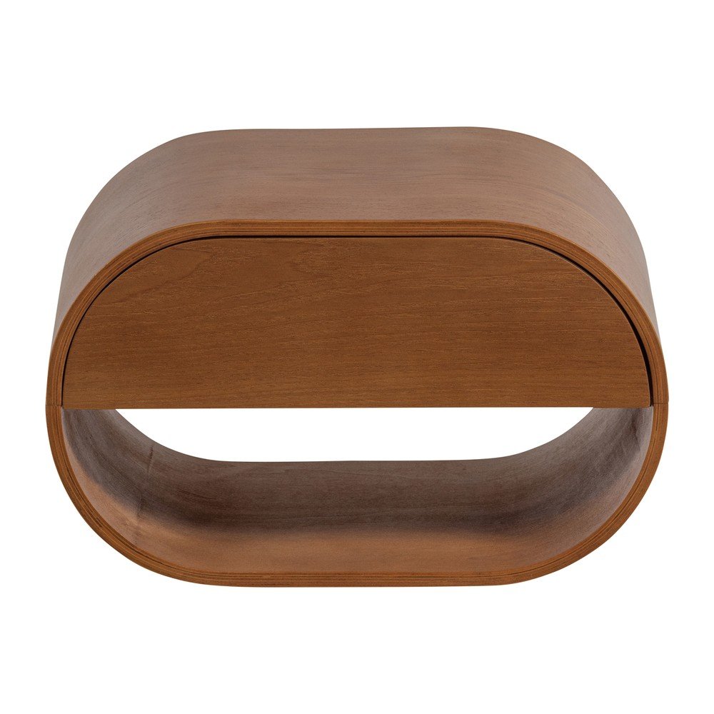 Poschodová polica v prírodnej farbe 39 cm Momo – WOOOD