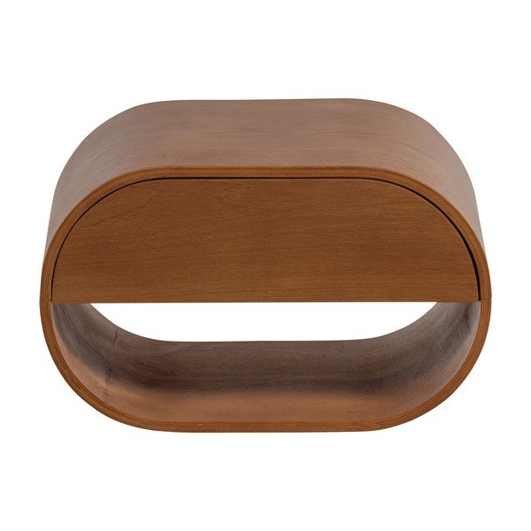 Poschodová polica v prírodnej farbe 39 cm Momo – WOOOD