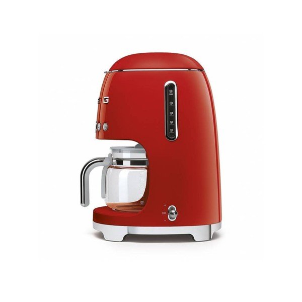 Červený kávovar na filtrovanú kávu SMEG 50's Retro-image-3