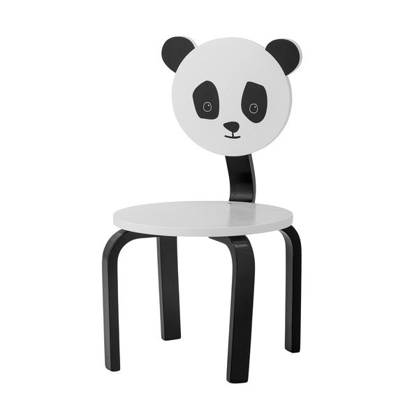Čierno-biela detská stolička Marle – Bloomingville Mini-image-2