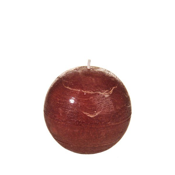 Červená sviečka J-Line Ball
