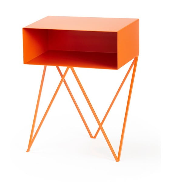 Oranžový príručný stolík &New Robot
