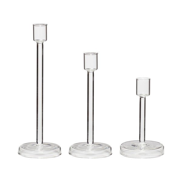 Súprava 3 svietnikov Hübsch