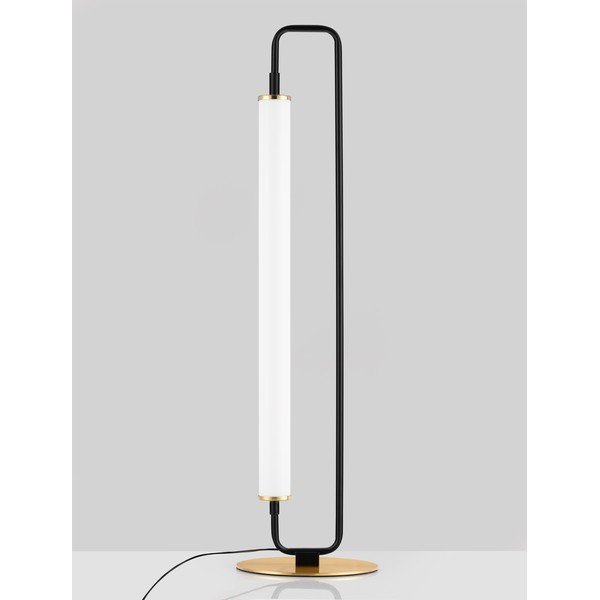 Biela/matne čierna kovová LED stolová lampa (výška  68 cm) Wetro – Nova Luce-image-3