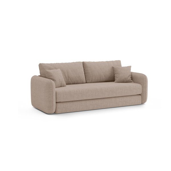 Béžová rozkladacia pohovka 225 cm – Micadoni -image-3