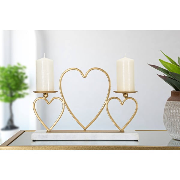 Svietnik v zlatej a bielej farbe Mauro Ferretti-image-1