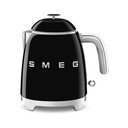 Čierna rýchlovarná kanvica z nehrdzavejúcej ocele 800 ml Retro Style – SMEG