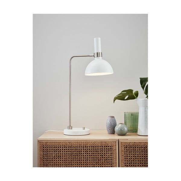 Biela stolová lampa Markslöjd Larry-image-1