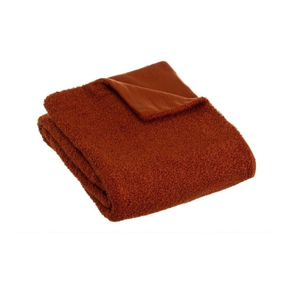 Deka s baránkom v tehlovej farbe 130x160 cm Sherpa Bouclé – Casa Selección