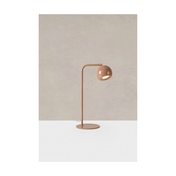 Hnedá stolová lampa s kovovým tienidlom (výška 39,5 cm) Pop – Markslöjd-image-1