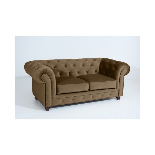 Pieskovohnedá pohovka Max Winzer Orleans Velvet, 196 cm-image-4