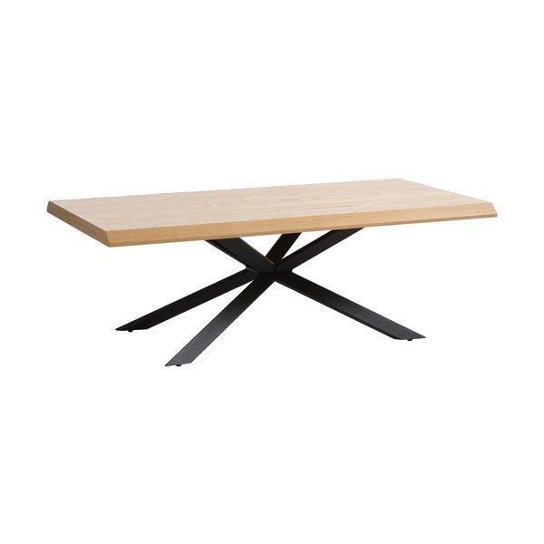 Konferenčný stolík s doskou v dubovom dekore v prírodnej farbe 68x130 cm Arno – Unique Furniture