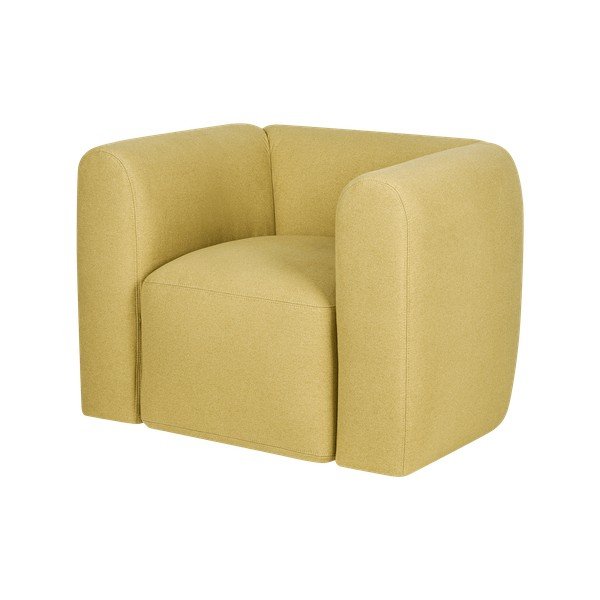 Žlté kreslo Flom – noo.ma