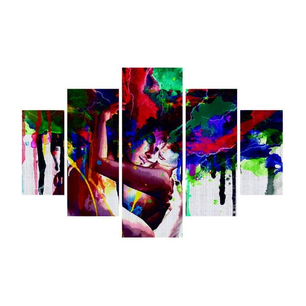 Viacdielny obraz Couple Love, 92 × 56 cm