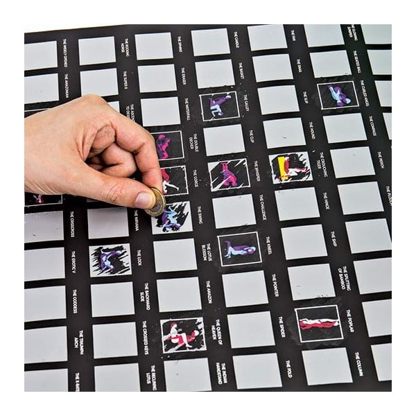 Stierací plagát Gift Republic Kámasútra Bucket List-image-1