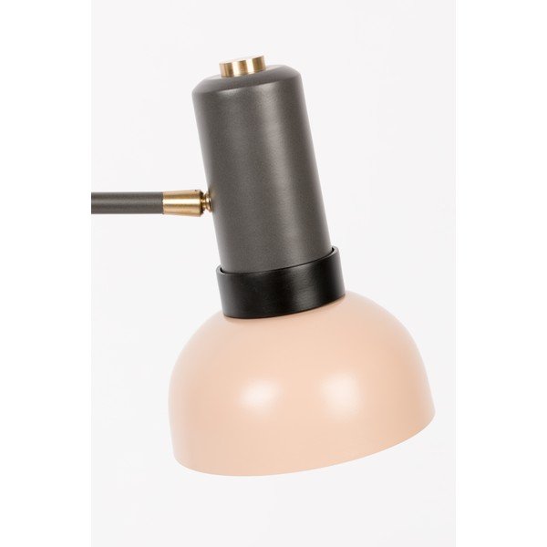 Sivo-ružová stolová lampa Zuiver Charlie-image-1