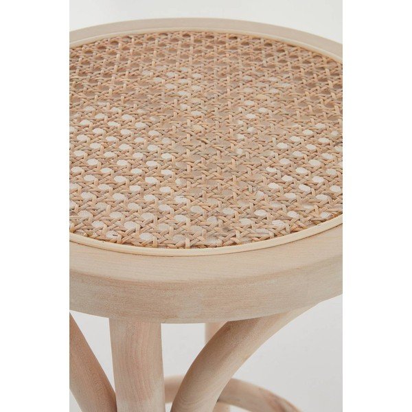Ratanové barové stoličky v súprave 2 ks v prírodnej farbe (výška sedadla 65,5 cm) Koster – Jotex-image-3