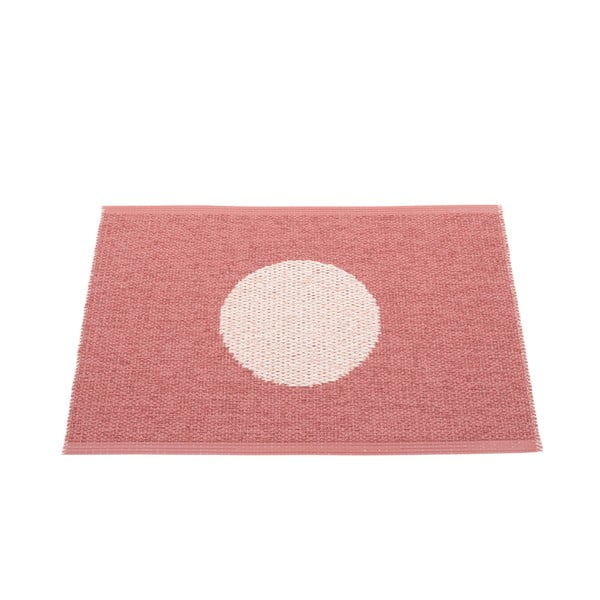 Svetločervený vnútorný a vonkajší koberec 70x50 cm Vera Pop Blush – Pappelina