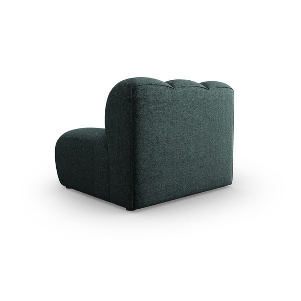 Tyrkysovomodrý modul pohovky (stredový diel) Lupine – Micadoni Home-image-3