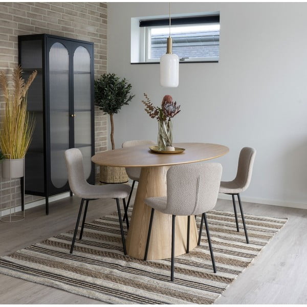 Jedálenský stôl s doskou v dekore jaseňového dreva 90x160 cm Bolton – House Nordic-image-1