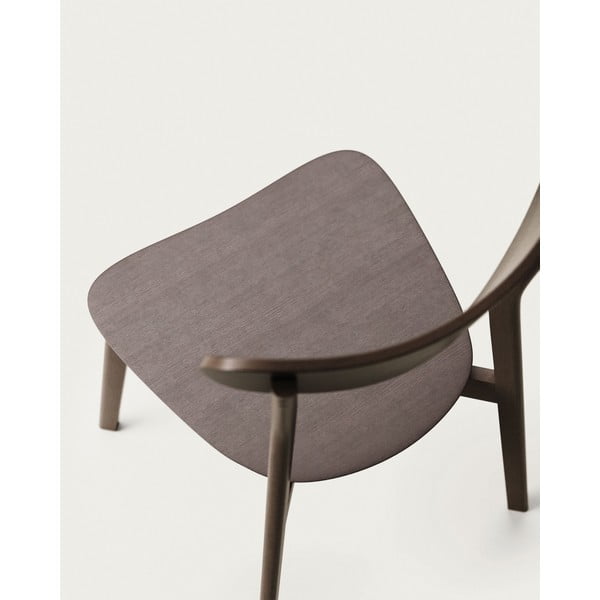 Hnedé jedálenské stoličky v dekore duba v súprave 2 ks Safina – Kave Home-image-4