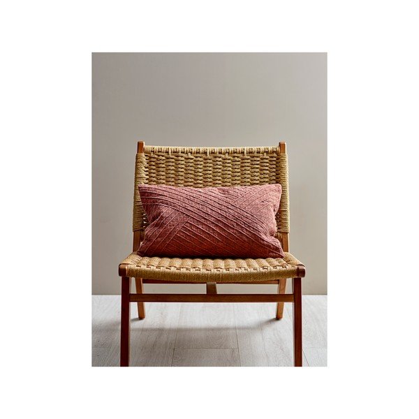 Červeno-ružový bavlnený vankúš Södahl Amanda, 40 x 60 cm-image-1