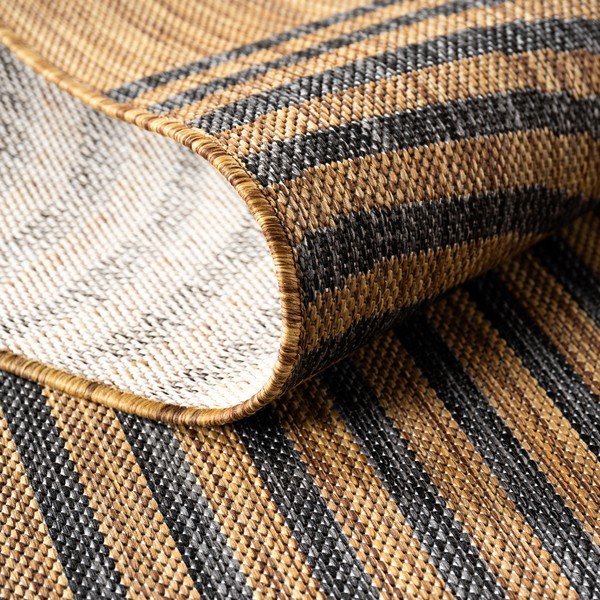 Čierny/hnedý vnútorný a vonkajší koberec 160x230 cm Mira 1453 – Ayyildiz Carpets-image-3