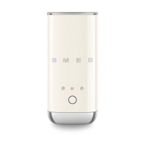 Krémovobiely plastový elektrický šľahač mlieka 120 ml – SMEG-image-4