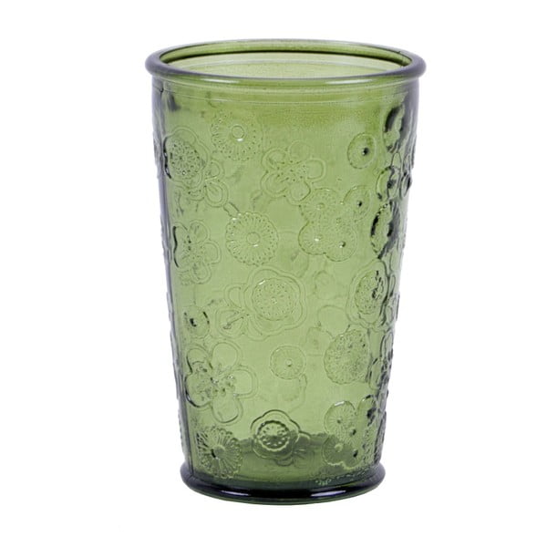 Zelený pohár Ego Dekor Flora, 300 ml
