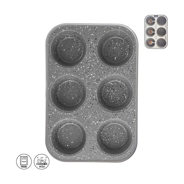 Kovová forma na pečenie muffinov 22x32 cm Grande – Orion-image-3