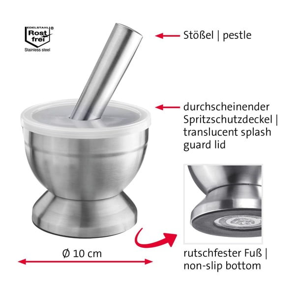 Antikoro mažiar Edelstahl – Westmark-image-4