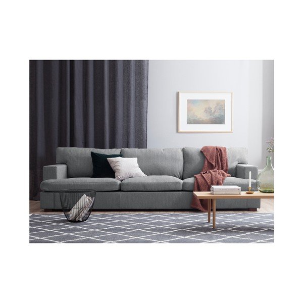 Sivá pohovka Windsor & Co Sofas Daphne, 235 cm-image-3