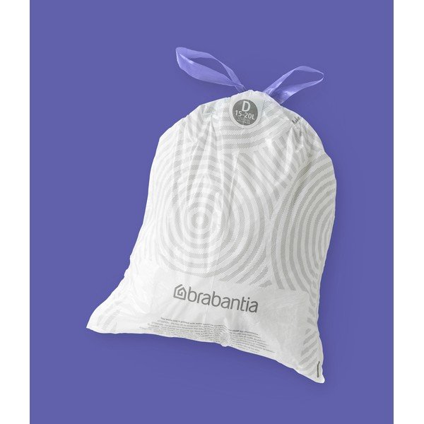 Vrecia na odpadky v súprave 40 ks 20 l PerfectFit D – Brabantia-image-1