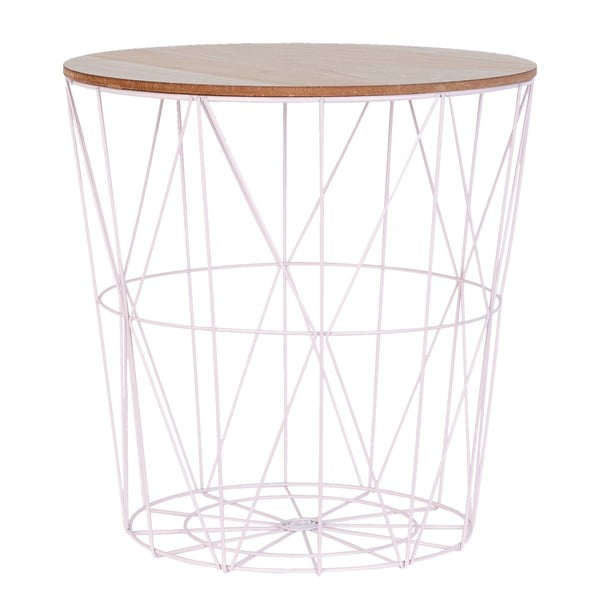 Odkladací stolík Clayre & Eef Basket Light