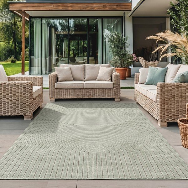 Zelený vnútorný a vonkajší koberec 160x230 cm Nova 1201 – Ayyildiz Carpets-image-1