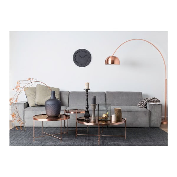 Svetlosivá rohová časť modulárnej pohovky Zuiver James-image-1