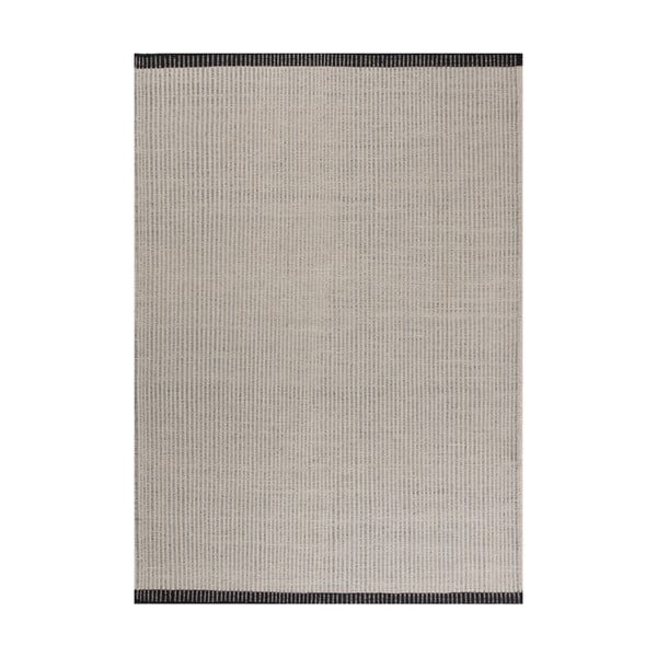 Béžový vlnený koberec Linie Design Hisa, 140 × 200 cm