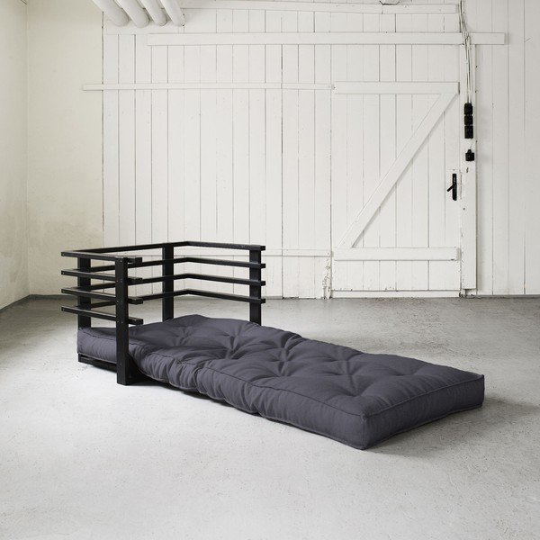 Rozkladacie kreslo Karup Funk Black/Gray-image-1